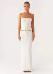 Blakely Maxi Skirt - Ivory