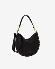Oskan Soft Zip Bag in Suede Leather