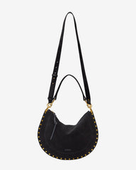 Oskan Soft Zip Bag in Suede Leather