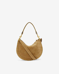 Oskan Soft Zip Bag in Suede Leather