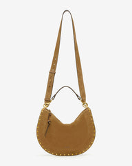 Oskan Soft Zip Bag in Suede Leather