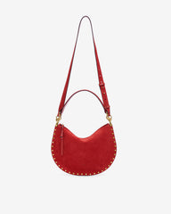 Oskan Soft Zip Bag in Suede Leather