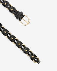 Bali bovine leather belt