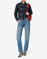 Valdy leather shirt