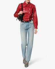 Valdy leather shirt