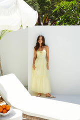 Seraphina Maxi Dress Yellow