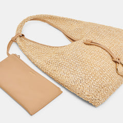MISSIE TOTE NATURAL RAFFIA