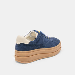 NAOMY H2O SNEAKERS NAVY SUEDE