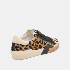 ZINA SNEAKERS TAN MULTI CALF HAIR
