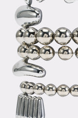 CHROME BRACELET STACK
