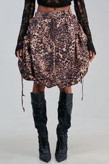 CHEETAH GIRL CHEETAH SISTER MIDI SKIRT