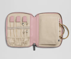 Slim Jewelry Organizer in Glacial Pink