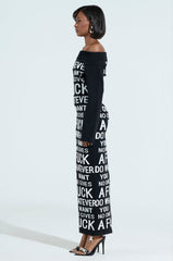 WHATEVER YOU WANT KNIT MAXI DRESS