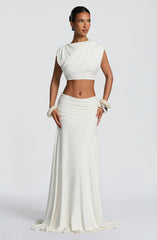 Amara Top - Ivory Tops Babyboo Fashion Premium Exclusive Design