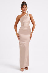 Arizona Maxi Dress - Champagne Dress XS Babyboo Fashion Premium Exclusive Design