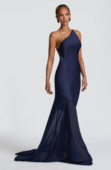Fable Gown - Navy Dress Babyboo Fashion Premium Exclusive Design