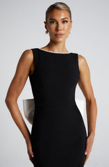 Lana Midaxi - Black/White Dress Babyboo Fashion Premium Exclusive Design