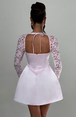 Sadie Mini Dress - Blush Dress Babyboo Fashion Premium Exclusive Design
