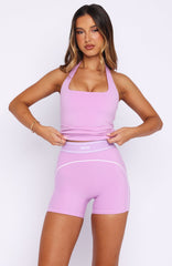 Adapt Bike Shorts Orchid/White