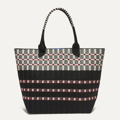 PDP |The Lightweight Tote in Newspaper shown from the front.