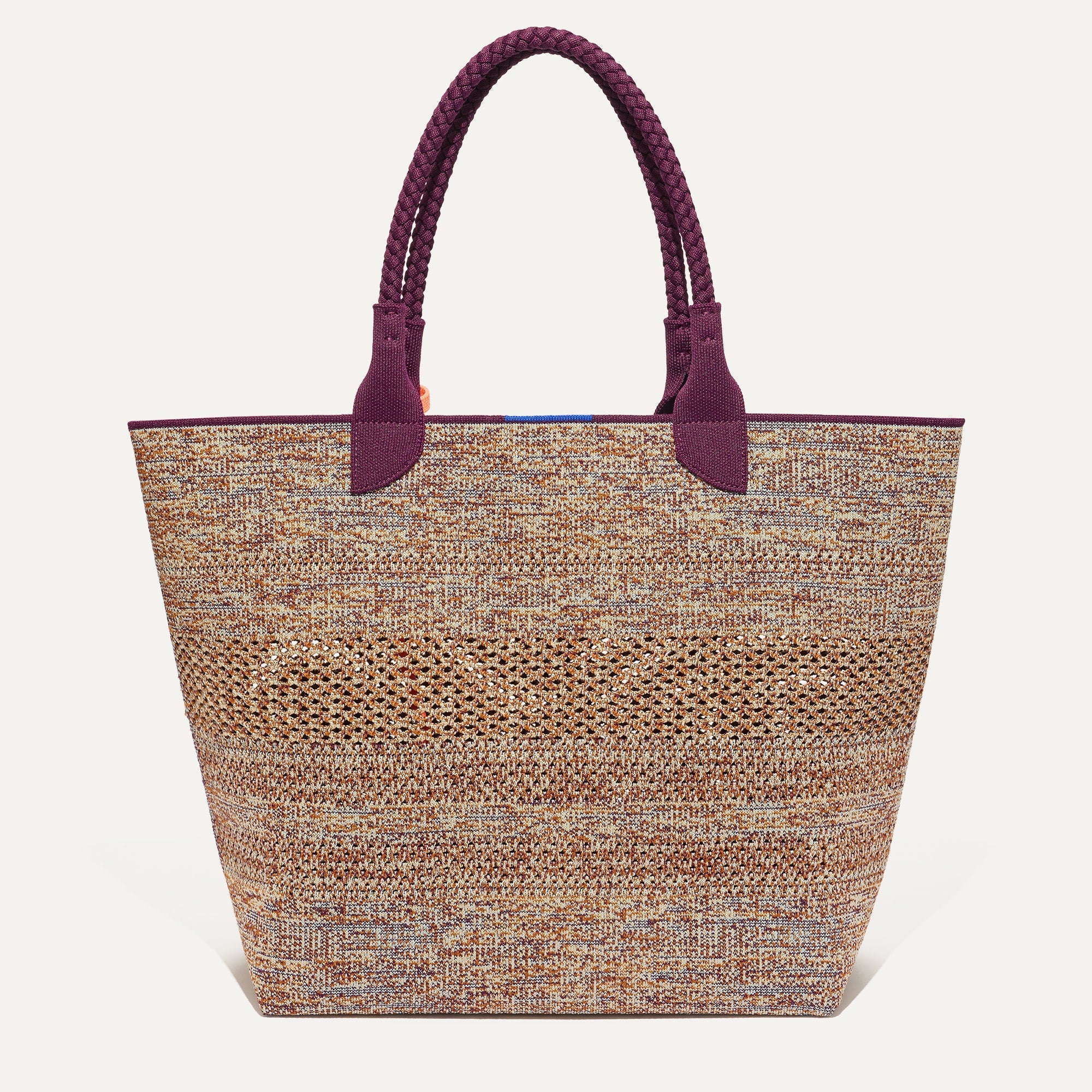 PLP |The Lightweight Tote in Revive Mélange shown from the front.