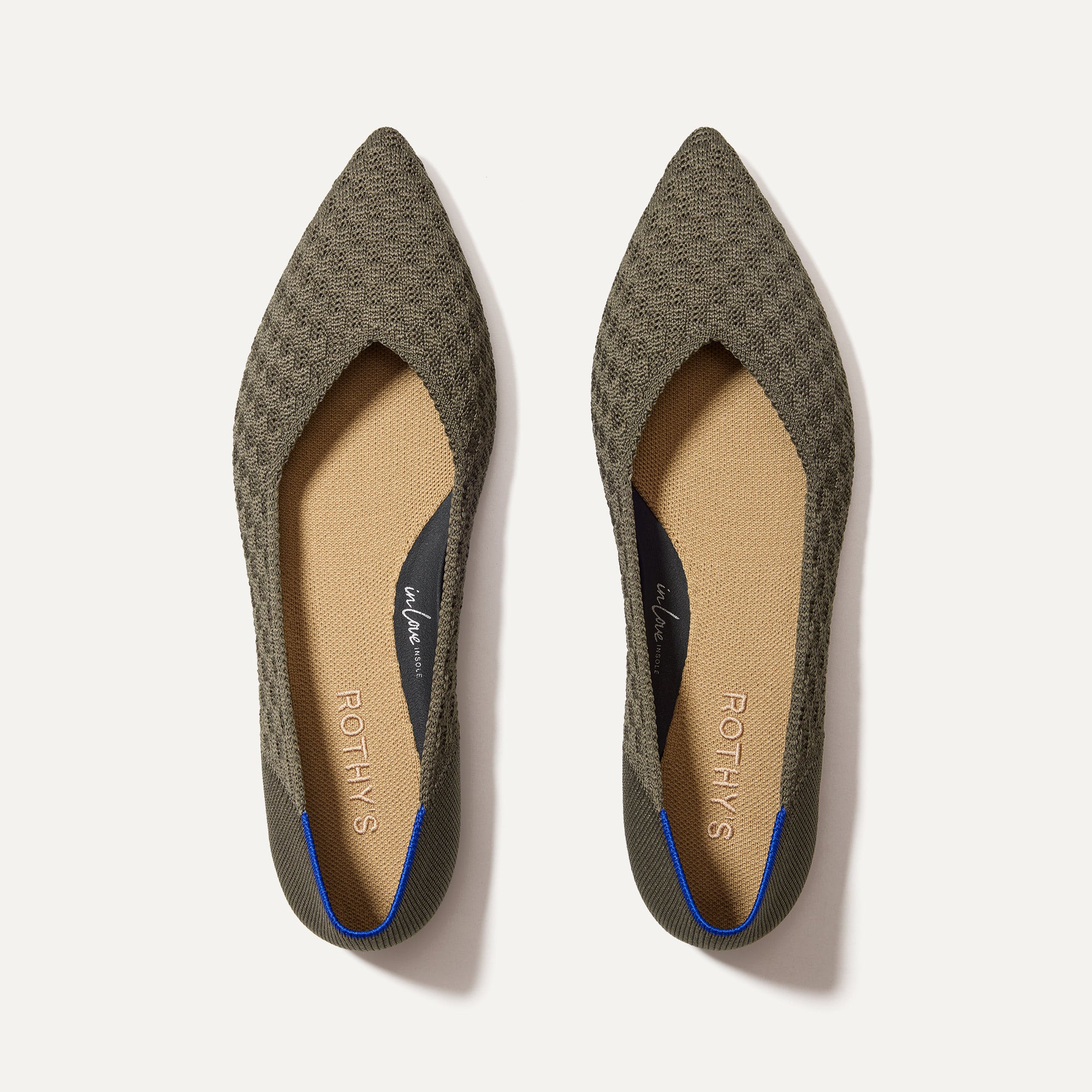 The Point II in Safari Basketweave shown from the top.