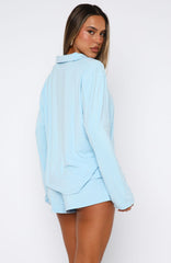 Dreamscape Long Sleeve Pyjama Set Baby Blue