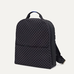 PLP |The Backpack in Black Sand shown from the front.