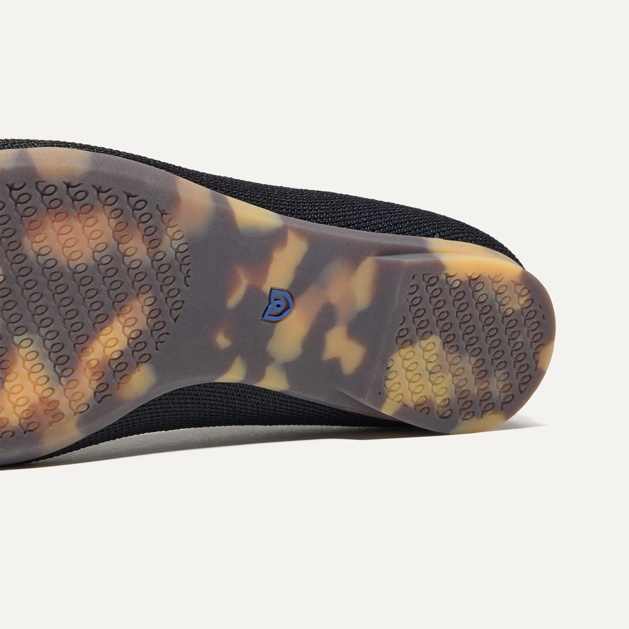 Close up of the outsole of The Max Square in Black.
