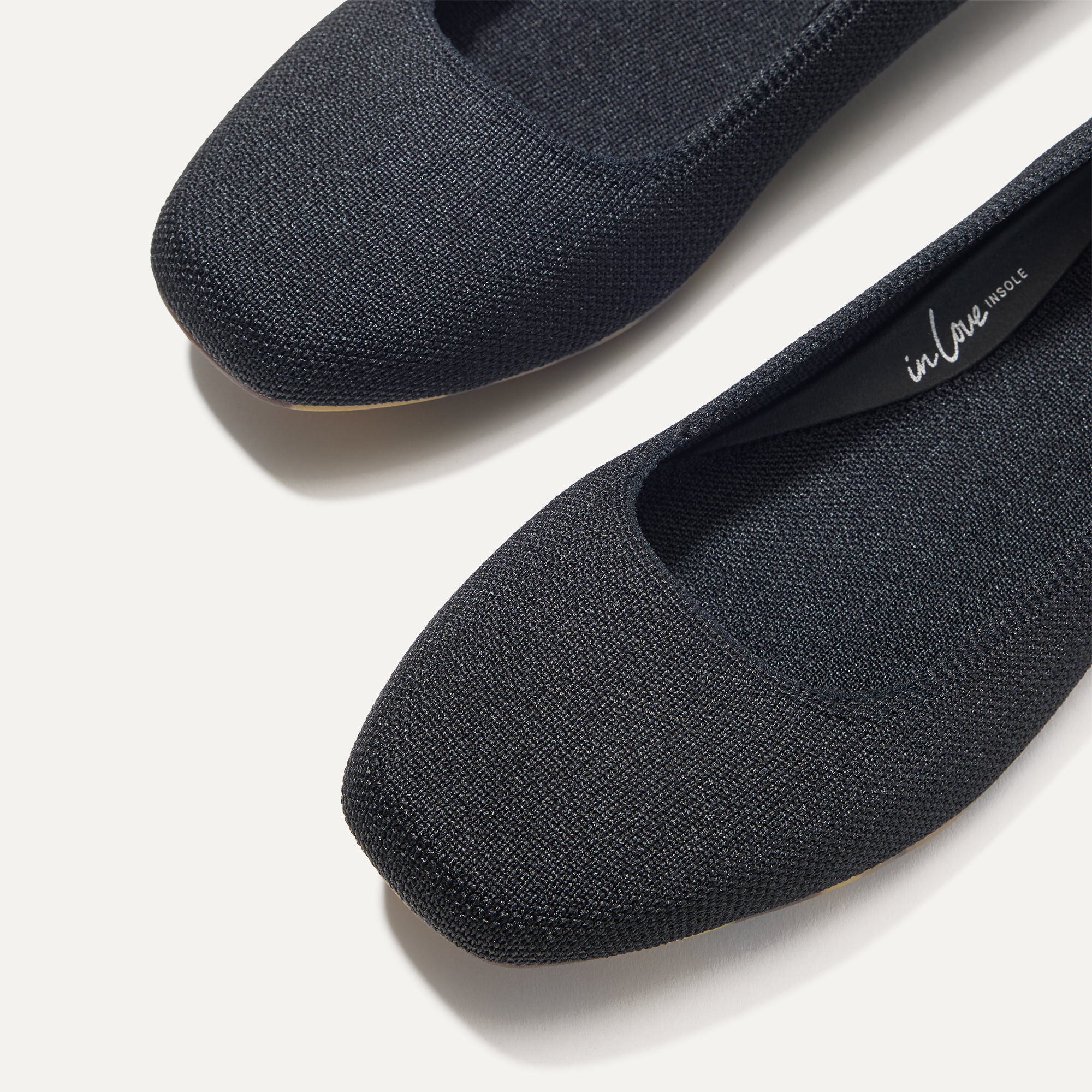 Close up of The Max Square in Black, shown in diagonal view.
