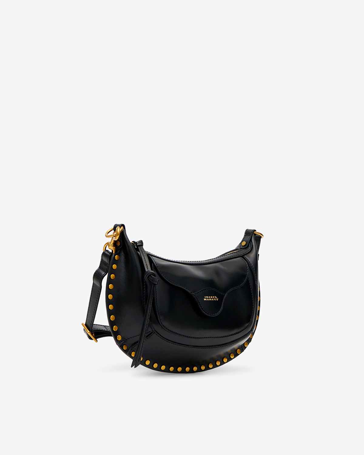 Moon Pocket bag in leather