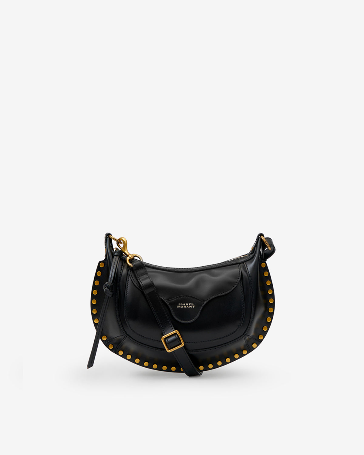 Moon Pocket bag in leather