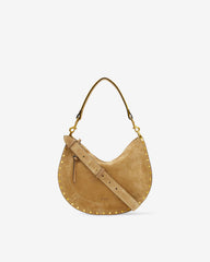 Oskan Soft Zip Bag in Suede Leather