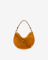 Oskan Soft Zip Bag in Suede Leather