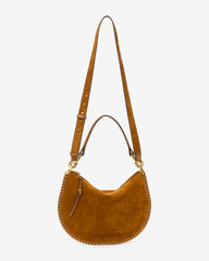 Oskan Soft Zip Bag in Suede Leather