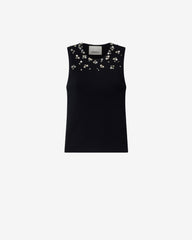 Apoline silk tank top