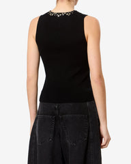 Apoline silk tank top