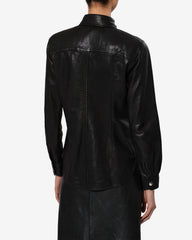 Valdy leather shirt