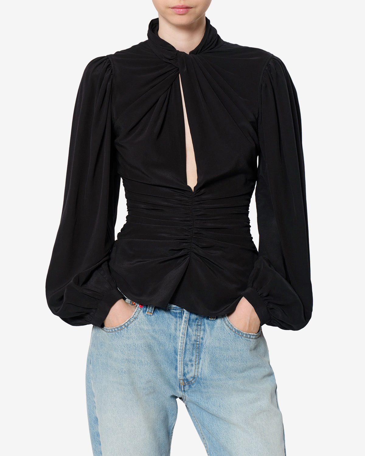 Depsona Silk Blouse