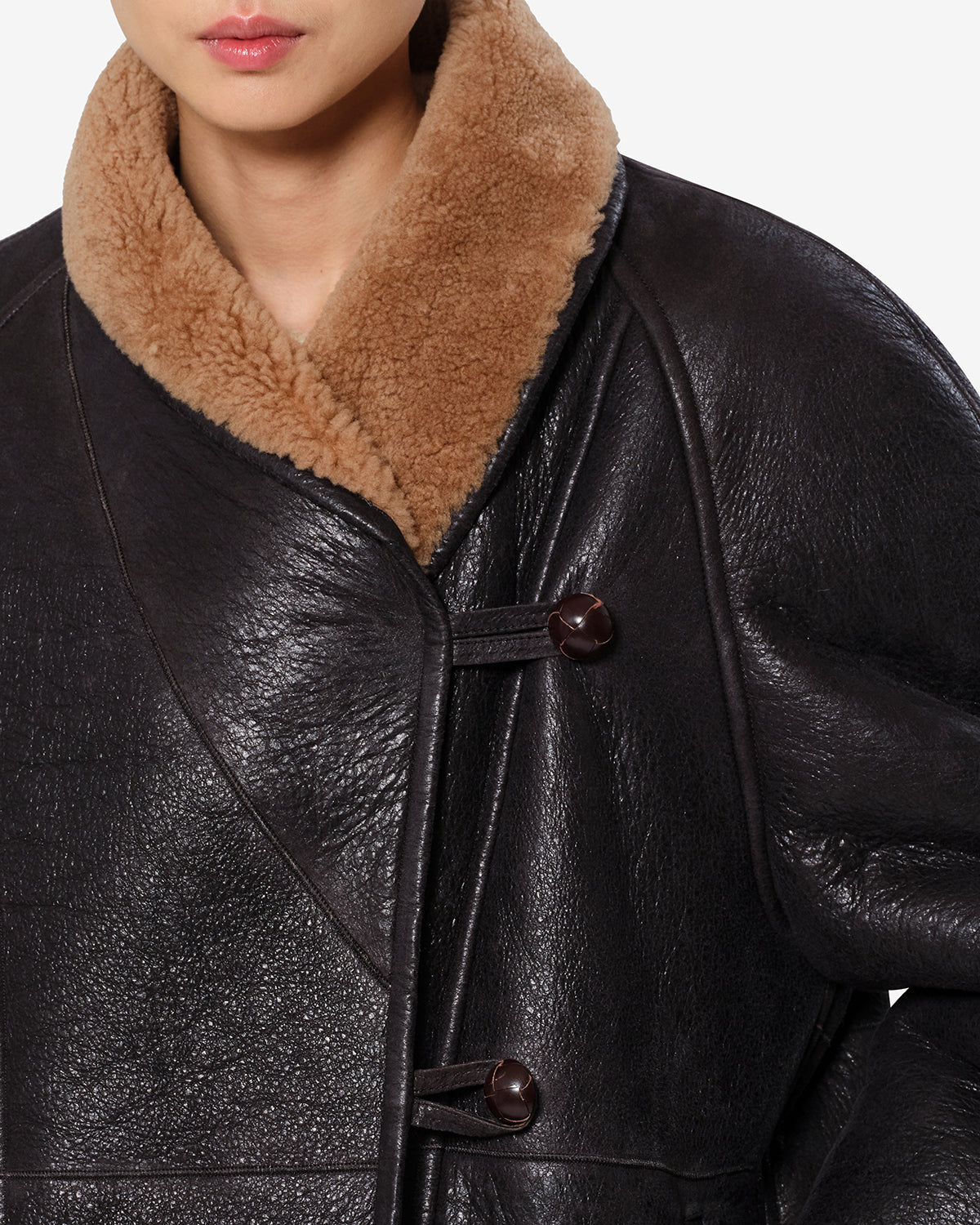 Camber shearling coat