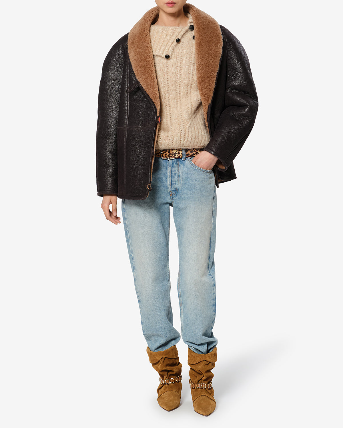 Camber shearling coat