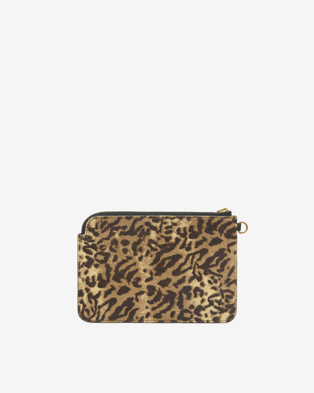 Oskan Pony leather zip pouch