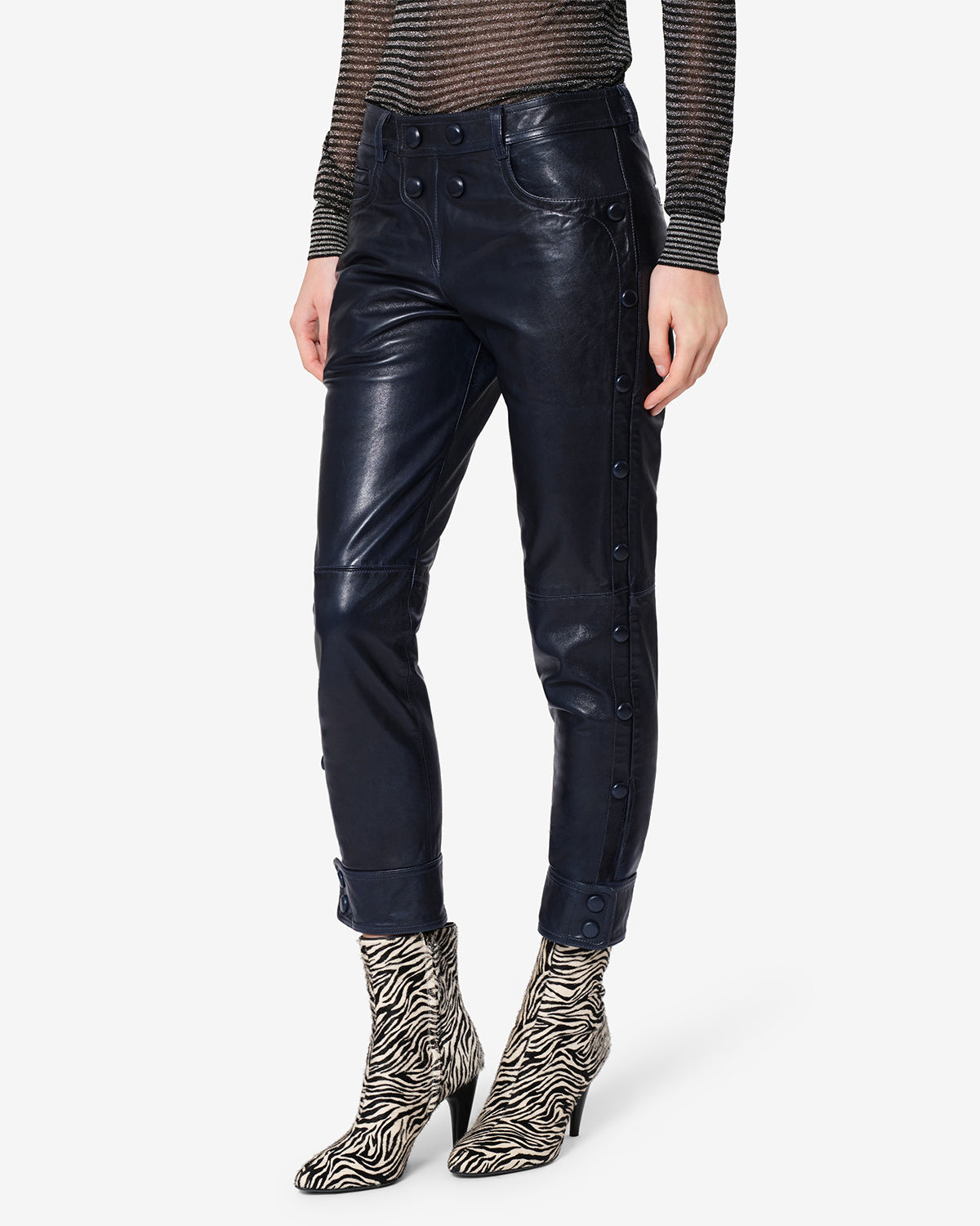 Rolinda leather pants