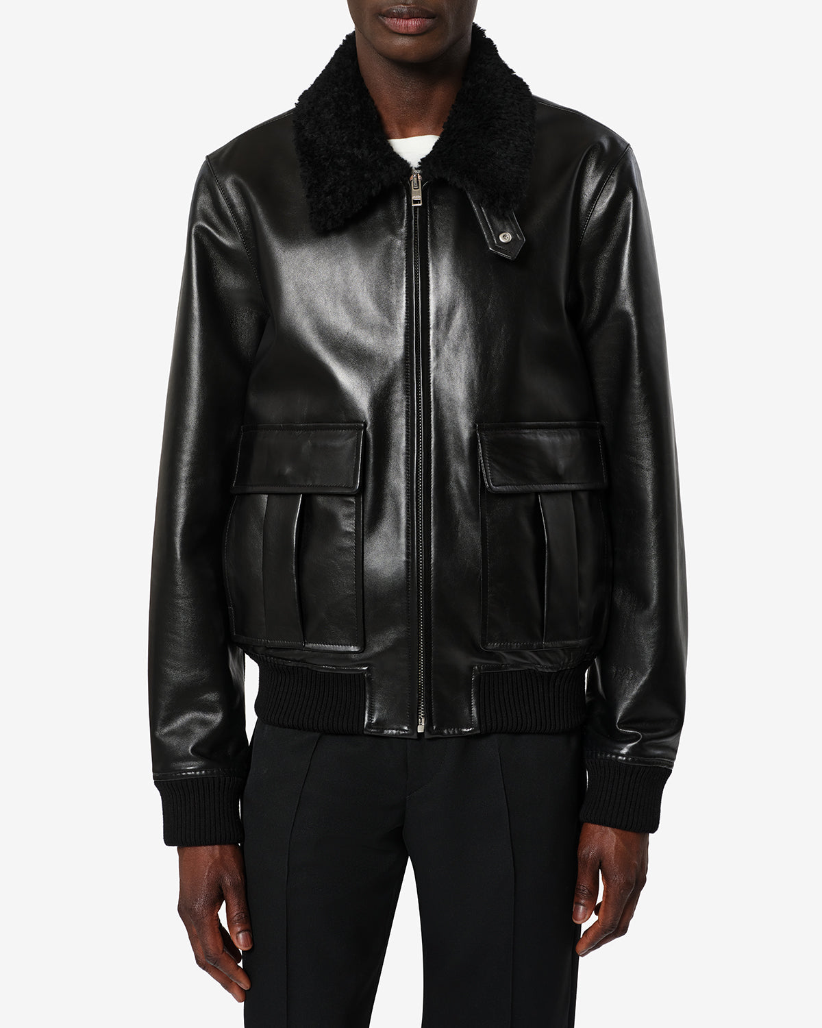 Bowy leather jacket