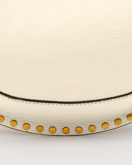 Oskan Moon bag in grained leather