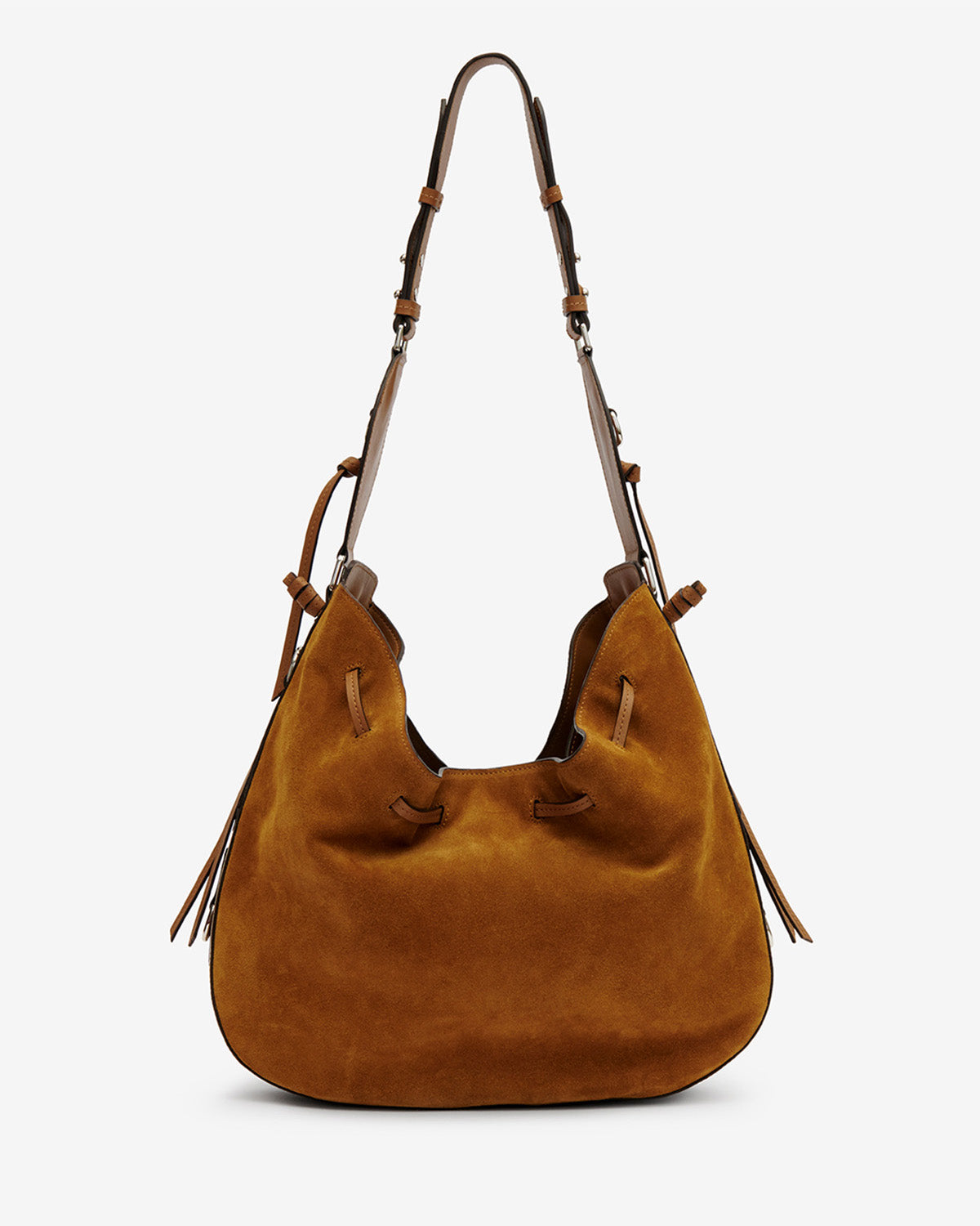Bolton Hobo Bag in Suede Leather