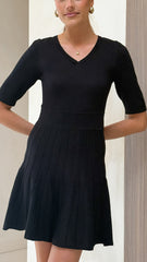 Jasmyn Mini Dress - Black