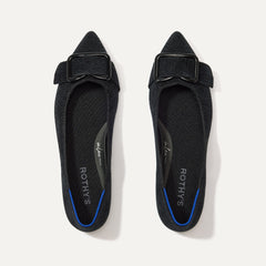 The Emblem Point II in ReVelvet™ Black shown from the top.