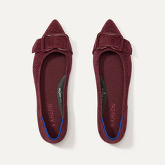The Emblem Point II in ReVelvet™ Syrah shown from the top.