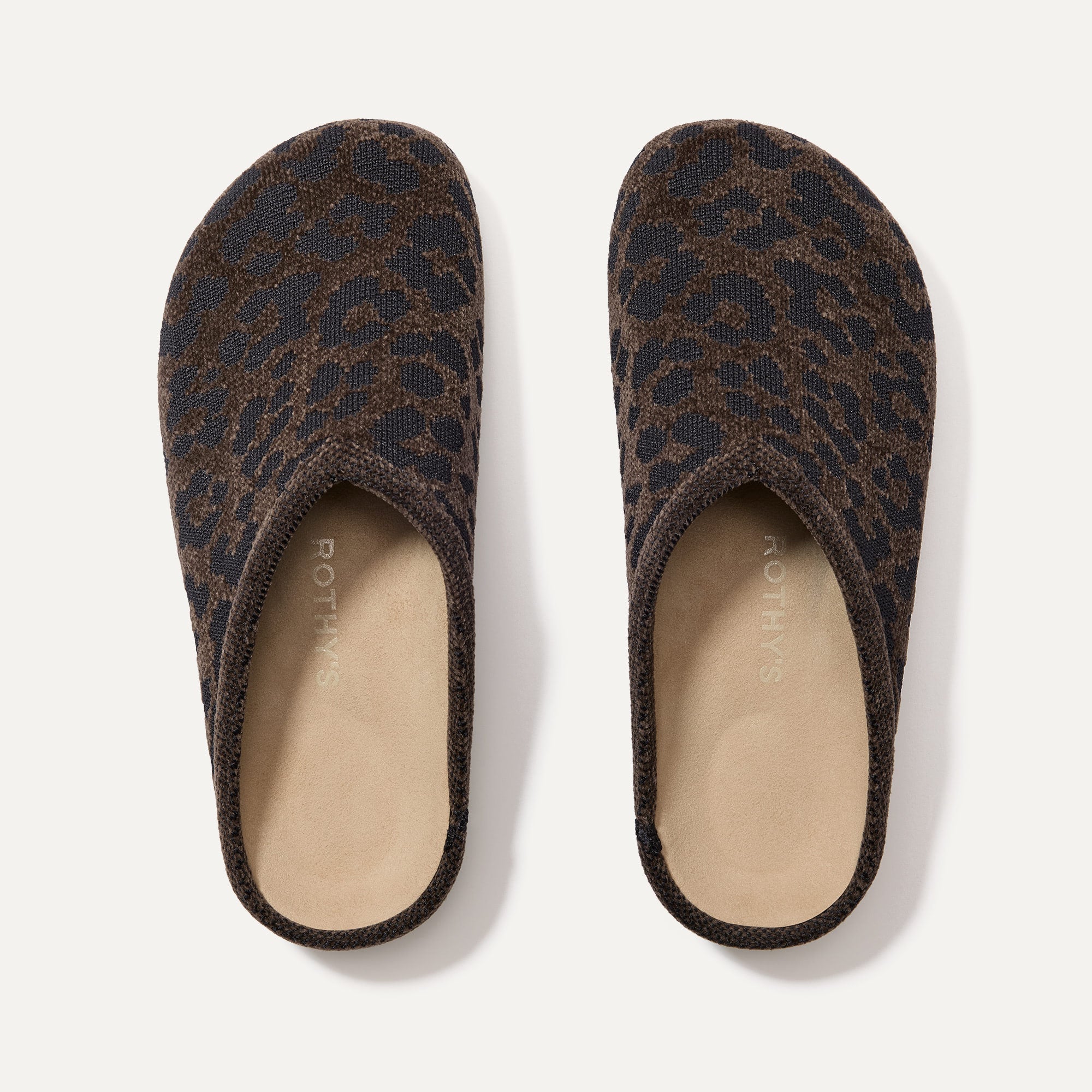 The Casual Clog in ReVelvet™ Cheetah shown from the top.